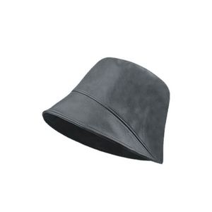 Pu Cotton 5-Panel Canvas Bucket Hats Wholesale Custom Logo Designer Fisherman Cap Luxury Vintage Four Seasons - Product Image 3