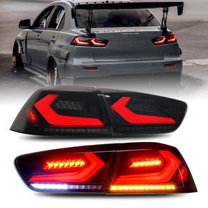 Hcmotionz 12V <b>LED</b> Streamer Steering Tail <b>Light</b> Assembly New Condition for 08-18 With <b>Red</b> Lens Color HC-LC-6016A Lance - Product Image 5