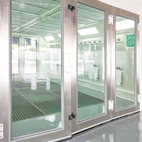 Salle de peinture de voiture à air comprimé fours à peinture cabines de pulvérisation salle de peinture avec ascenseur
