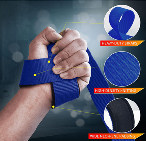 Sangles de musculation en néoprène avec logo personnalisé pour la musculation - Product Image 2