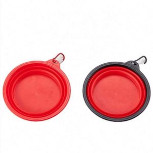 Tazón de Silicona de Alta Calidad para Mascotas, Marco Negro, Plegable, Tazón de TPE para Mascotas, Portátil, para Exteriores, Tazón de Comida para Perros - Product Image 6