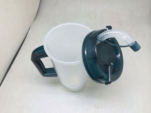 Customized Double-layer Plastic PP Transparent 32 oz 1000ml Car Mug Big Water <b>Cup</b> With <b>Straw</b> - Product Image 2