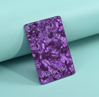 Nouveau Design feuille acrylique de perle moulée de cellulose à motif de 3mm résistant à la chaleur