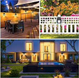 Lampe murale solaire LED d'extérieur avec capteur sans fil IP65 pour jardin, vente en gros - Product Image 4