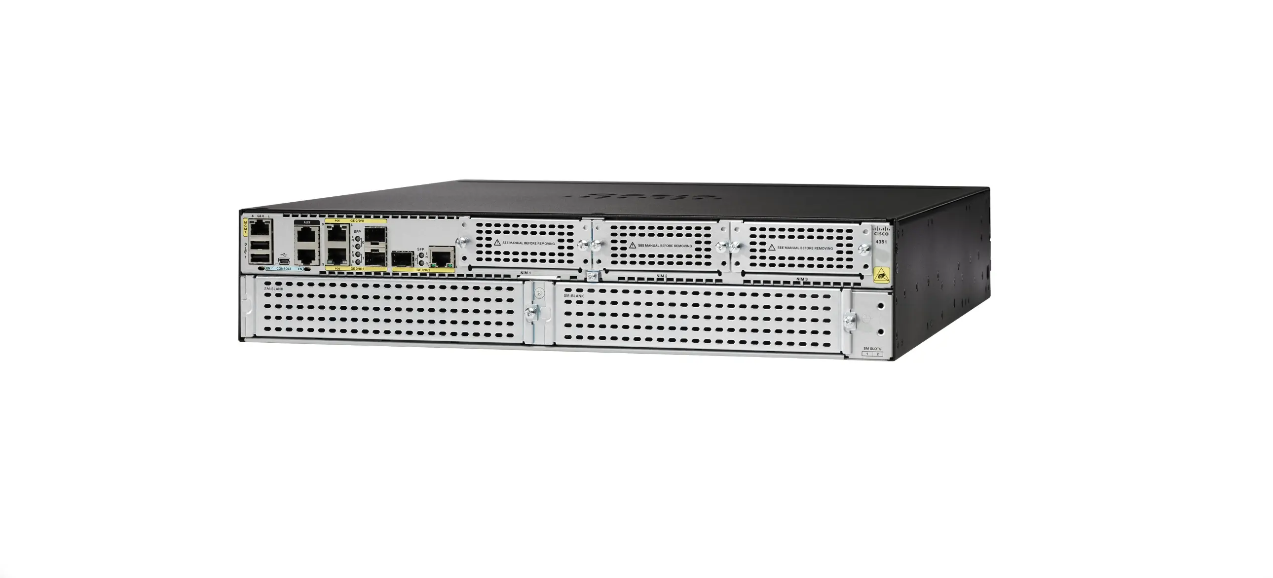 ISR4451-X-V/K9 Cisco ISR 4451 UC Bundle. PVDM4-64. UC Lic.CUBE25 ISR4451-X-V/K9 - Cisco Router 4000 Series