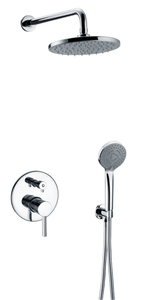 Mélangeur thermostatique de <span class=keywords><strong>douche</strong></span> d'eau chaude et froide intégré de salle de bains moderne - Product Image 2