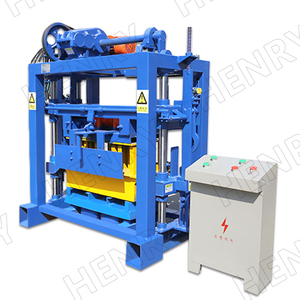 Machine à fabriquer des blocs de pavés en pierre manuelle à zig-zag Qt40-2, petite taille et prix abordable, faible investissement, pour les pays d'Asie centrale - Product Image 3