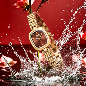 Reloj de Cuarzo para Mujer, Elegante, Cuadrado y Redondo, Resistente al Agua 30M, Reloj de Pulsera de Lujo para Dama, Uso Diario y de Negocios - Product Image 5