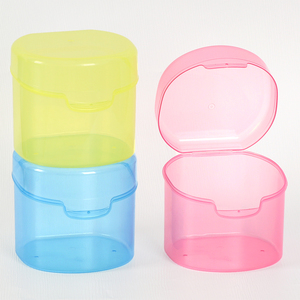 WEISHENG - Estuche Rectangular Transparente de Plástico con Tapa Abatible para Hisopos de Algodón, Caja Transparente para Hisopos de Algodón - Product Image 5