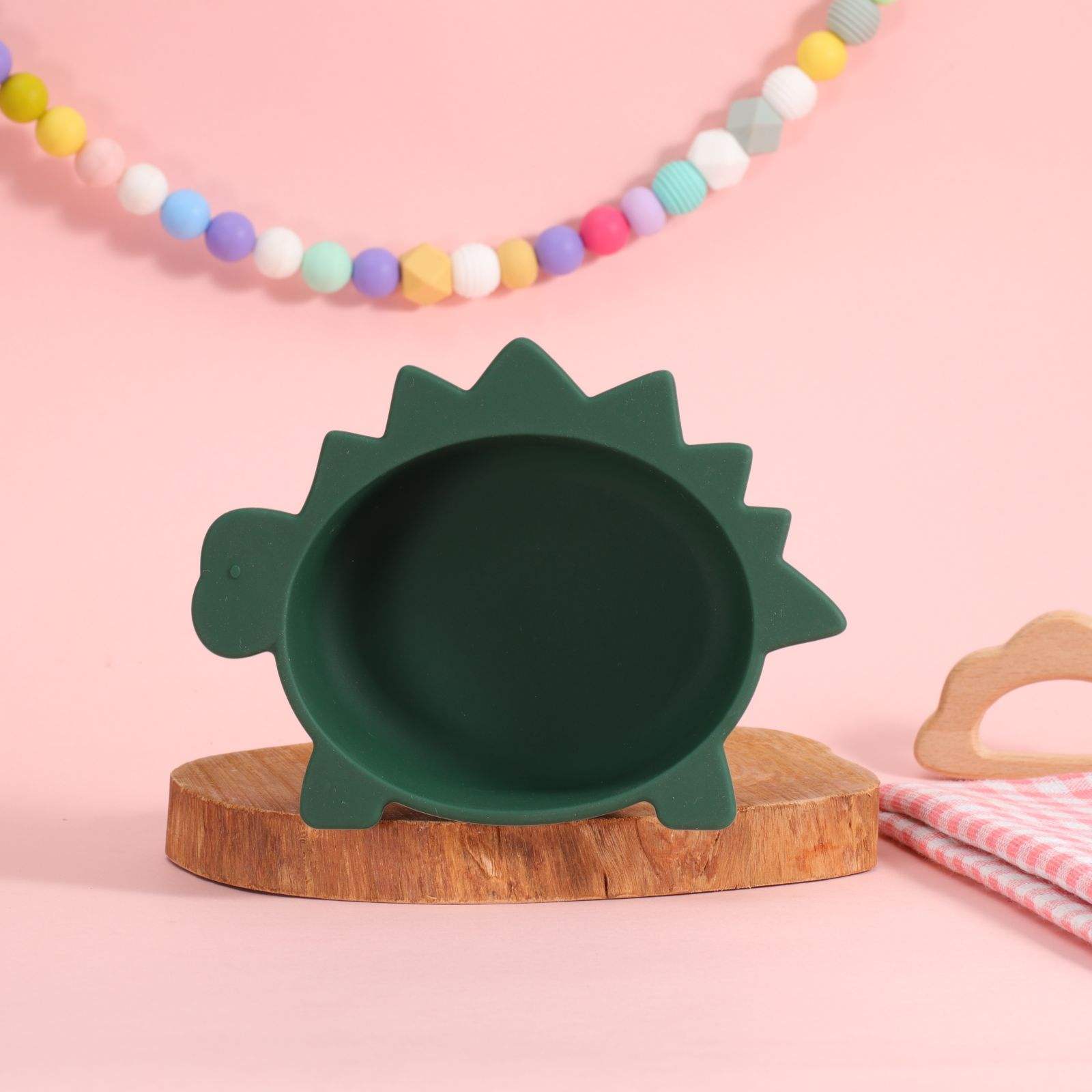 125 Garden Green | Stegosaur Dino Bowl | 350ml/12oz