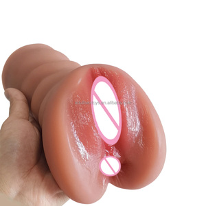 <span class=keywords><strong>2</strong></span> In 1 Realistische Vaginal & Anus Pussy Spielzeug für Männer Tragbare realistische Tasche Pussy männliche Mastur bator - Product Image 2
