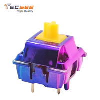 Tecsee – interrupteur de clavier de jeu en métal personnalisé progressif, commutateur à levier tactile linéaire, offre spéciale