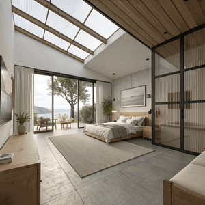 Ventana de Techo Premium con Apertura Eléctrica Ventilada, Persiana Integrada, Diseño Resistente al Agua para Techos Inclinados en Viviendas Residenciales - Product Image 2