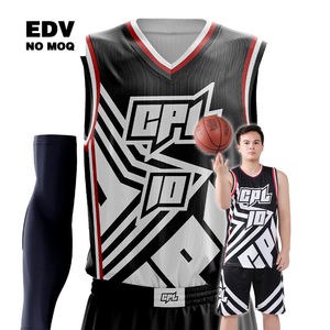 Maillot de basket-ball personnalisé pour le dropshipping, uniforme réversible pour équipe de basket-ball - Product Image 1