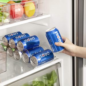 Manufacture plastic acrylic fridge organizer refrigerator organizer bins for stocking