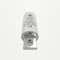 Fusible EV ZH20S 200A DC 1000V 25A IEC60269.7 en alliage de zinc plaqué argent, non-indicateur, à action rapide ZHENGRONG Chine