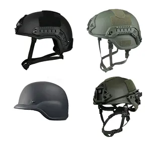 Grosir PASGT M88 / MICH / FAST / WENDY Series UHMWPE / Aramid helm taktis pelindung potongan tinggi untuk keamanan kepala