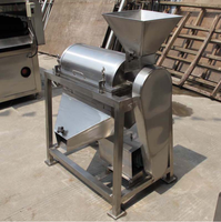 Machine à pulper les fruits et légumes en acier inoxydable, machine à pulper les tomates