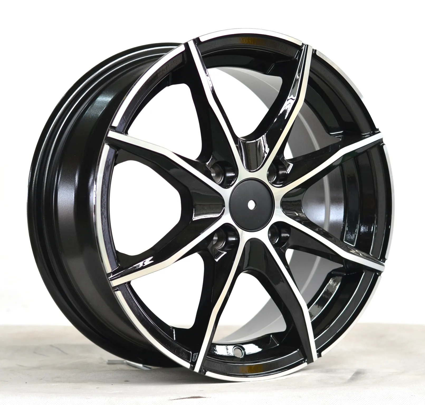 Aftermarket wheels five split spokes 4x98 spoke wheel rines 14 de lujo fit for 4x100 14 inch passenger car tires