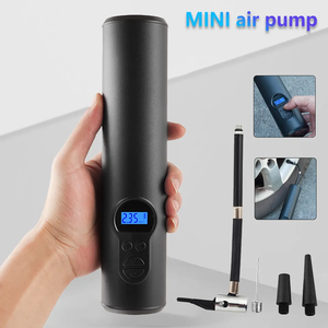 Superbsail 150PSI High Pressure Digital Bicycle Mini Air <strong>Pump</strong> 4 <strong>Nozzles</strong> for Car Electric Scooter Bike <strong>Cycle</strong> Ball Tire Inflator - Product Image 1