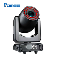 Projecteur LED 200W Beam Spot à tête mobile DMX512 avec double anneau et effet de poursuite RGB pour DJ, club, concert, événement, spectacle, éclairage de scène
