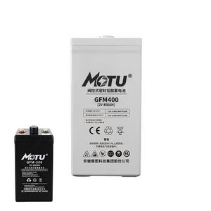 Batterie au plomb sans entretien MOTU Manufacturer 2V GFM400Ah GFM200Ah pour systèmes d'alimentation sans interruption (UPS) et stockage d'énergie solaire - Product Image 1