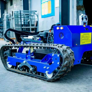 Tagliaerba telecomandato cingolato <span class=keywords><strong>di</strong></span> piccole dimensioni e alta potenza per la rimozione delle erbacce in frutteti, foreste e pendenze agricole - Product Image 1