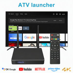 Werks-OEM Amlogic S905X4 ATV <span class=keywords><strong>Launcher</strong></span> TV-Box <span class=keywords><strong>Android</strong></span> <span class=keywords><strong>11</strong></span> Quad-Core 4K 32GB 5G Dual-Band WLAN - Product Image 1