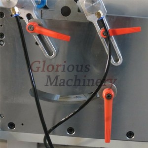 China fábrica de doble cabeza <span class=keywords><strong>VI</strong></span> cortar la puerta de la ventana máquina para hacer de perfil de aluminio de la venta caliente - Product Image 6