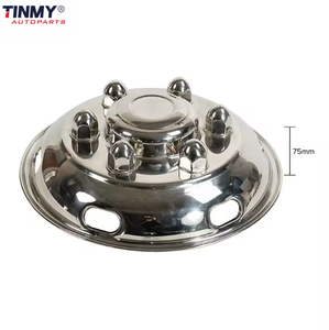 Vente directe d'usine enjoliveurs chromés pièces de remorque de camion enjoliveurs de moyeu de camion lourd - Product Image 5