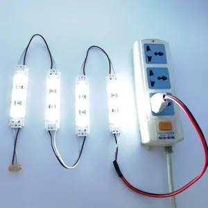 LED module AC 110V 220V Green light high voltage SMD 2835 3 LED Module with Lens for Letter Sign Advertising Billboard signs