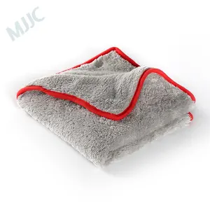 थोक सस्ते कीमत मोड़ microfiber कार सुखाने तौलिया कार का ब्यौरा धोने और सफाई कपड़ा