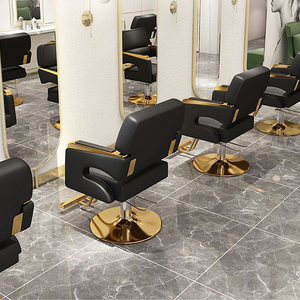 Salone di Design francese barbiere sedie da barbiere <span class=keywords><strong>uomini</strong></span> usati sedie da barbiere idrauliche - Product Image 5