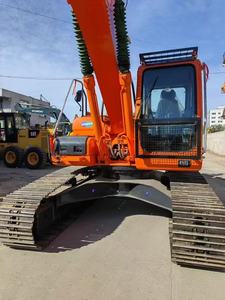 Machine de construction certifiée CE EMC, excavatrice sur chenilles Daewoo Doosan DX225lc d'occasion, emballage EPR France - Product Image 5