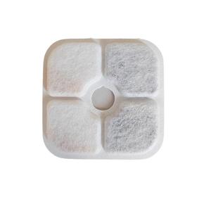 Cartucho de filtro para fuente de agua Pixi Pet para gatos, pieza de repuesto de carbón activado, material plástico, una pieza - Product Image 1