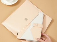 Cahier de notes en cuir souple Business Patchwork Notepad Workbook Premium Sense Office Diary Notebook