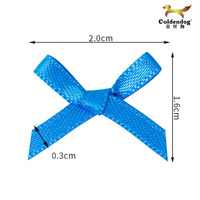 Mafolen Free Samples Farben Satin Ribbon Maker DIY Bogen Kleine Mini Dessous Schleife für Unterwäsche Dekoration