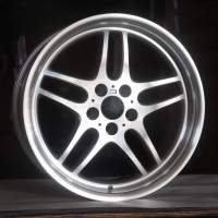 Fine Glitter Silver Trim 19 pulgadas ruedas Ancho 8.5J 10J PCD 5*120 llantas de rueda de aluminio fundido para automóvil BMW de pasajeros