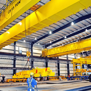 Various Mechanical Equipment China Brand Customized Overhead Crane 5 Ton 10 20 Cabin Control Double Beam with Grab - Product Image 1