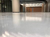 Revêtement de sol en terrazzo de sable coloré époxy CNMI, résistant à l'usure, durable, pour les zones à fort trafic