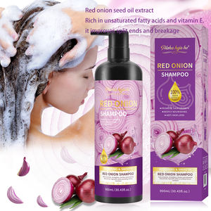 Champú para el crecimiento del cabello de cebolla roja de 900ml personalizado más vendido, champú Vegano para eliminar el aceite, champú de belleza para el cabello - Product Image 1