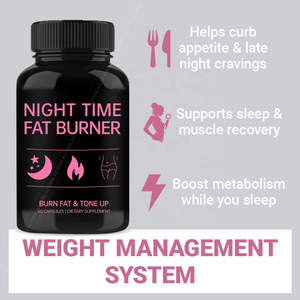 ACORN Control de grasa mientras duerme noche Control de peso suplementos cápsulas con melatonina - Product Image 3