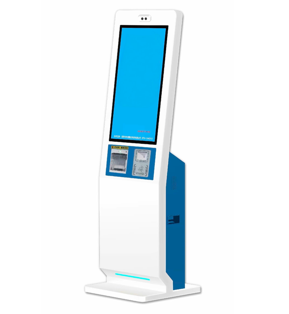 Factory Bank/Hospital/Government Queue Kiosk Queue Management System Kiosk Number Calling Kiosk with Ticket Dispenser