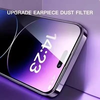 Film PET HD transparent 2.5D anti-rayures et anti-traces de doigts 9H pour série DP01 16/17, qualité chambre sans poussière