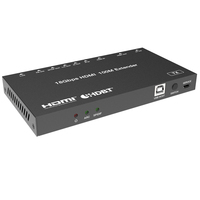 Extenseur HDBaseT 18 Gbit/s 4K avec ARC/IR bidirectionnel HDR et prise en charge du métal jusqu'à 60 m
