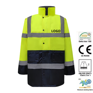FUYI Chaqueta de trabajo para hombre Camisa de uniforme Alta calidad Durable Impermeable Reflectante OEM Ropa de trabajo estándar internacional - Product Image 6