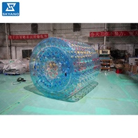 Balle d'eau gonflable Zorb, balle roulante aquatique, balle hamster humaine, matériau épaissi de haute qualité