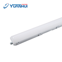Luminaire LED étanche IP66, barre lumineuse LED Triproof pour culture, éclairage LED étanche pour douche, éclairage de tunnel