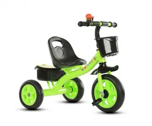 Triciclo inteligente para bebé, triciclo de tres ruedas, color rojo, rosa y verde, barato, 2 y 5 años