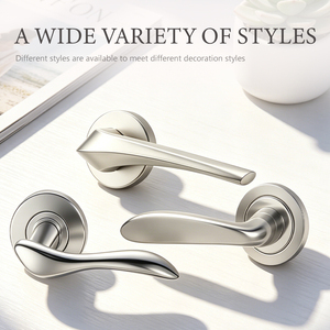 Serrure de porte extérieure en laiton antique classique Tianyi à cylindre simple moleté pour porte en bois d'entrée principale - Product Image 1